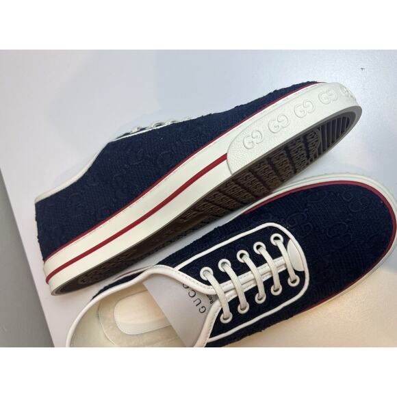 Gucci Tennis 1977 GG Men\'s Blue Sneakers New Size UK7 main image 6